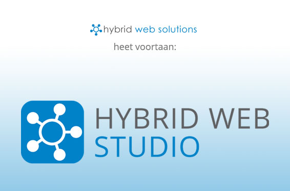 Hybrid web solutions heet voortaan Hybrid web studio